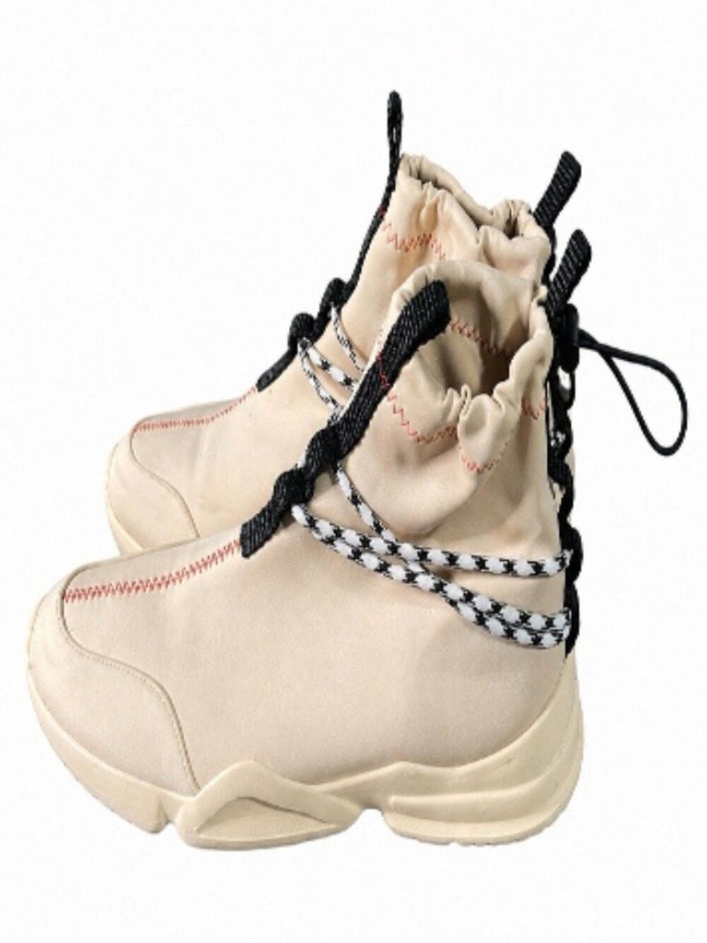John Geiger 002 Cream Cream Red Size 10